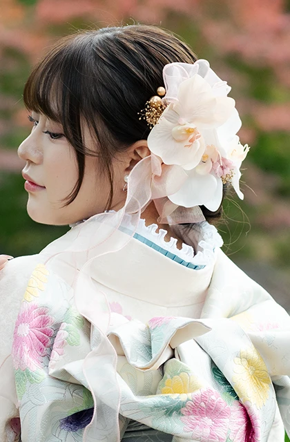 滋賀のフォトウェディング・前撮りのヘアスタイル