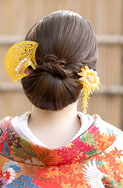 滋賀のフォトウェディング・前撮りのヘアスタイル