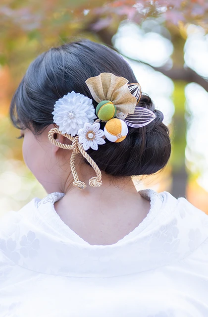 滋賀のフォトウェディング・前撮りのヘアスタイル