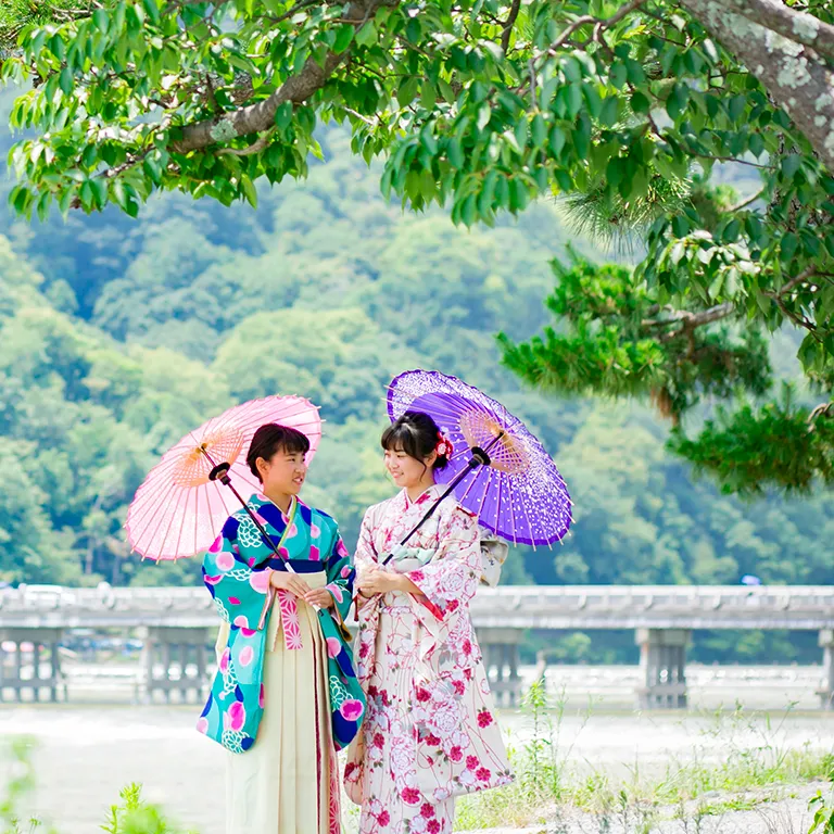 十三参り 京都嵐山