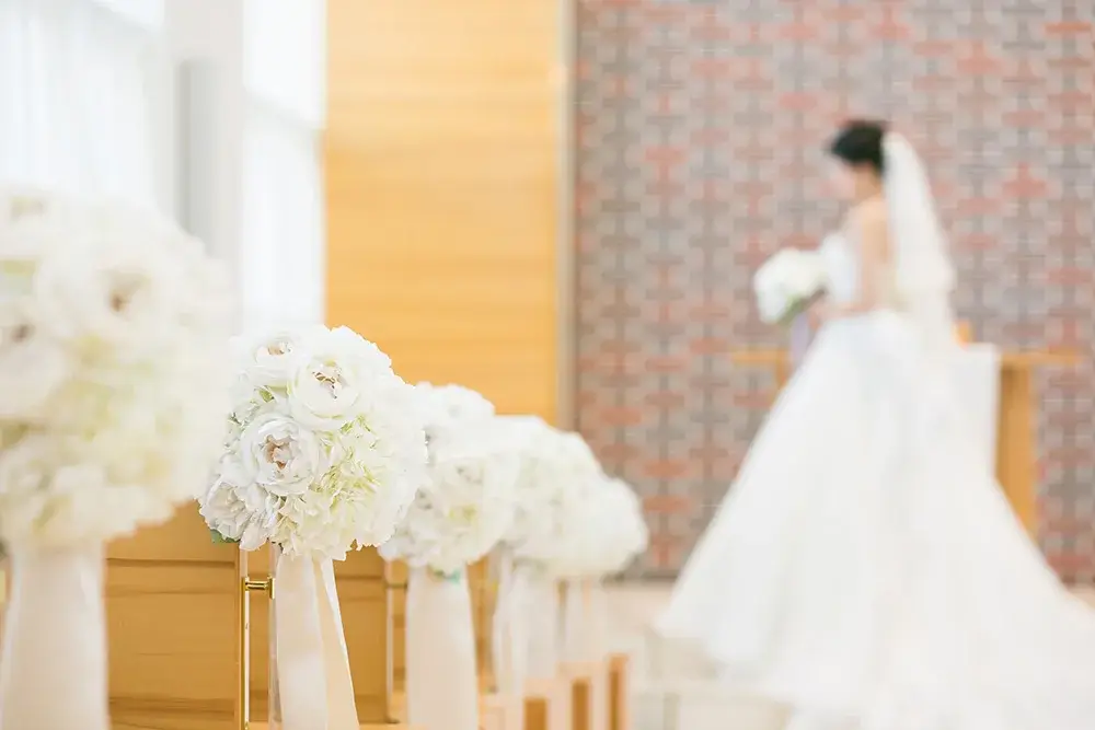 新婦　チャペルフォト婚